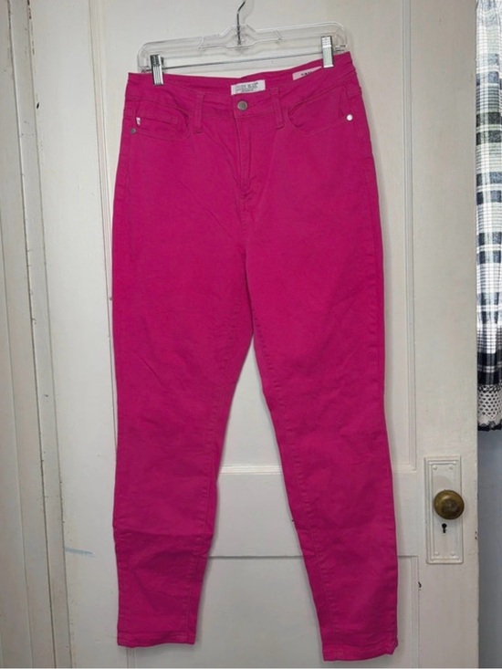 Judy Blue Denim - Judy Blue Bright Pink Women’s Slim Fit Skinny Jeans Size 9/29